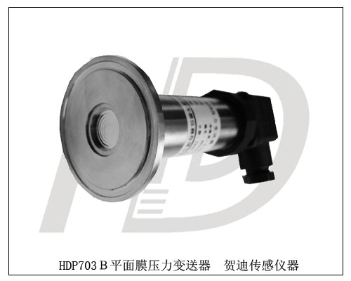 HDP703B衛(wèi)生型無腔壓力變送器，衛(wèi)生型無孔測試平面膜壓力變送器