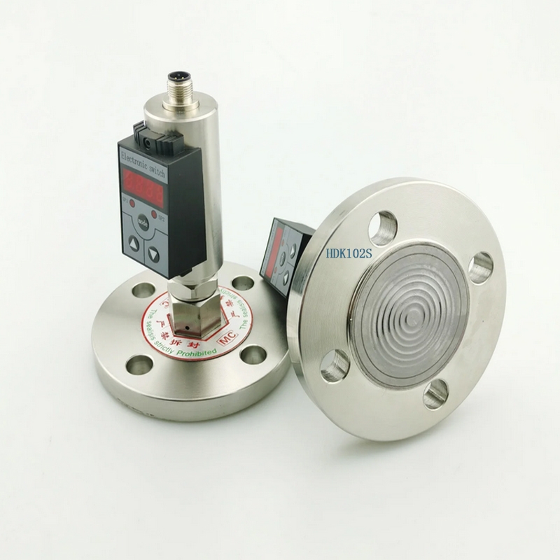 賀迪HDK102S智能壓力開關測量石油，化工，機械，液壓等行業進行測量顯示和控制。