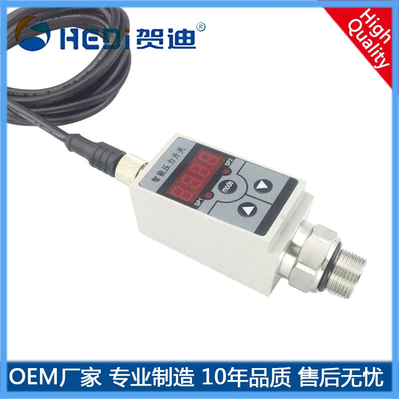 HDK102數顯壓力開關控制器電接點壓力表數字電子水